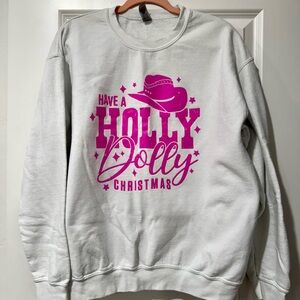 Hot Pink Dolly Sweatshirt